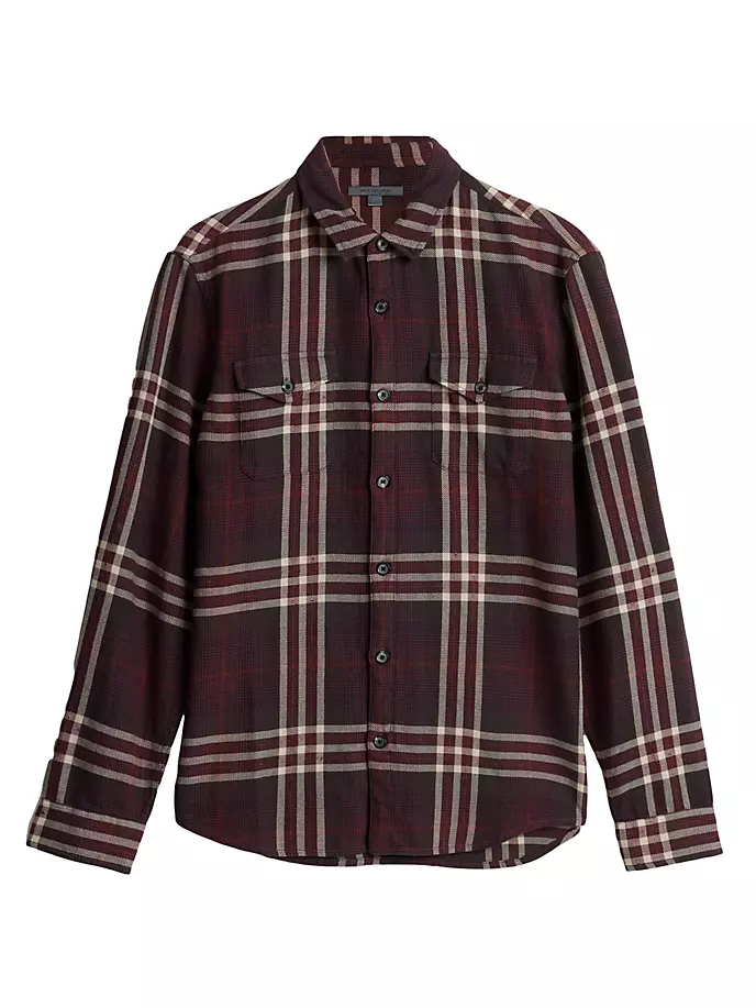 

клетчатая рубашка Dale John Varvatos, цвет merlot