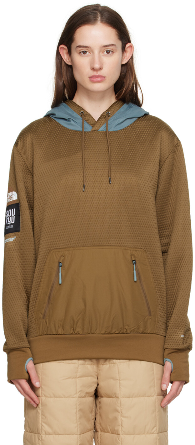 

Коричневый худи The North Face Edition Undercover