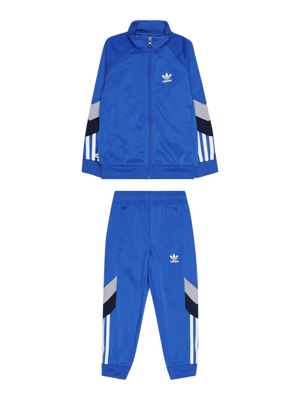 

Тренировочный костюм Adidas Tracksuit, синий кобальт/королевский синий