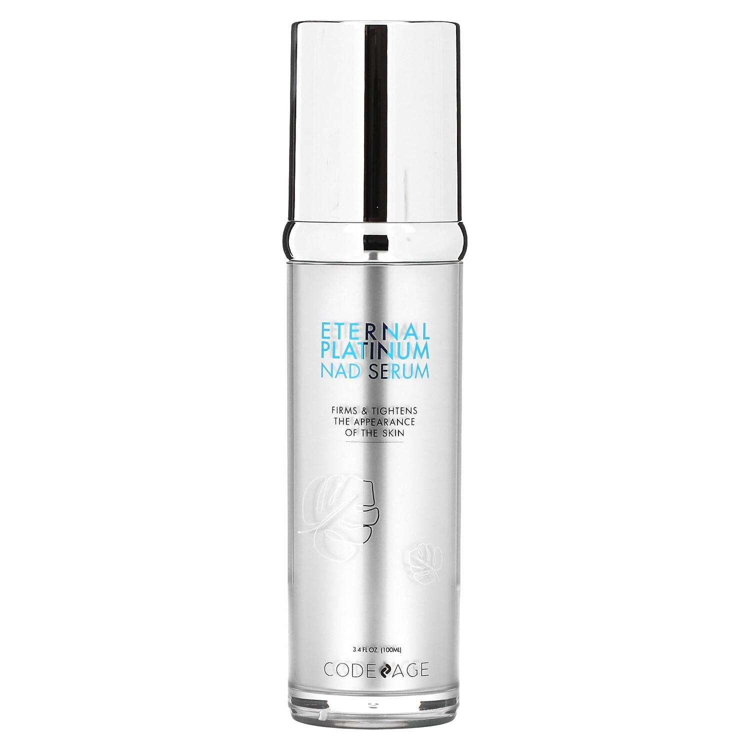 

Eternal Platinum NAD Serum, 3.4 fl oz (100 ml), Codeage