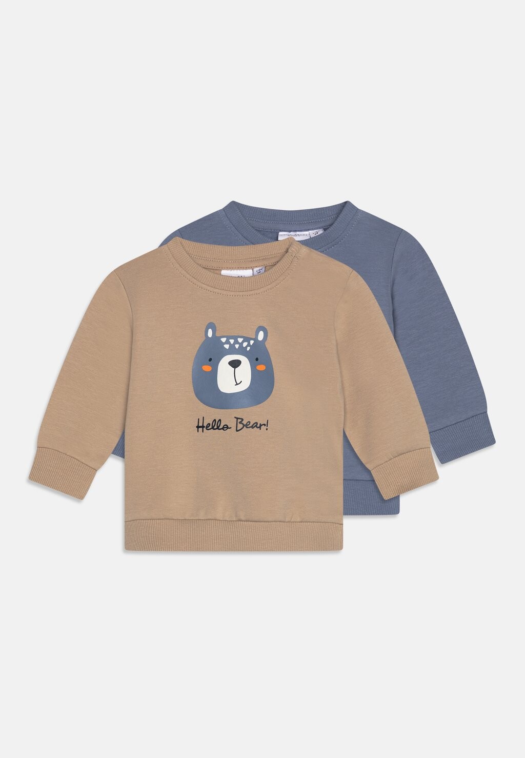 

Толстовка NBMVONNE BOX UNISEX 2 PACK Name it, цвет beige
