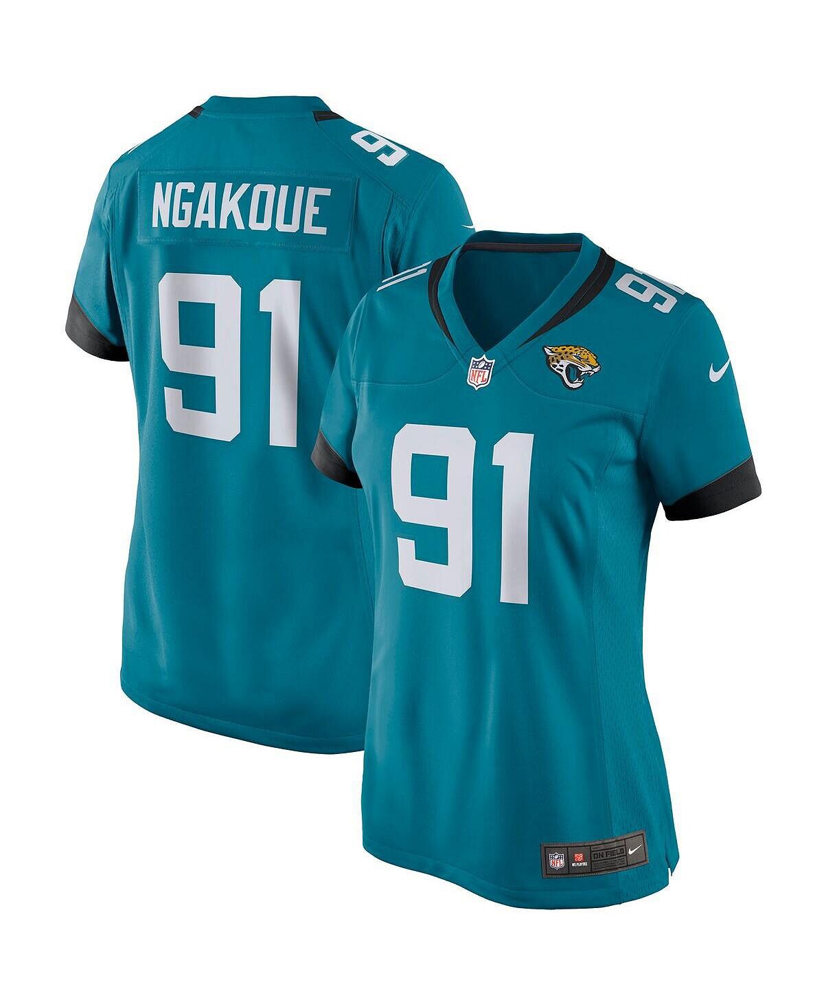 

Женское джерси Keelan Cole Teal Jacksonville Jaguars Player Game Nike