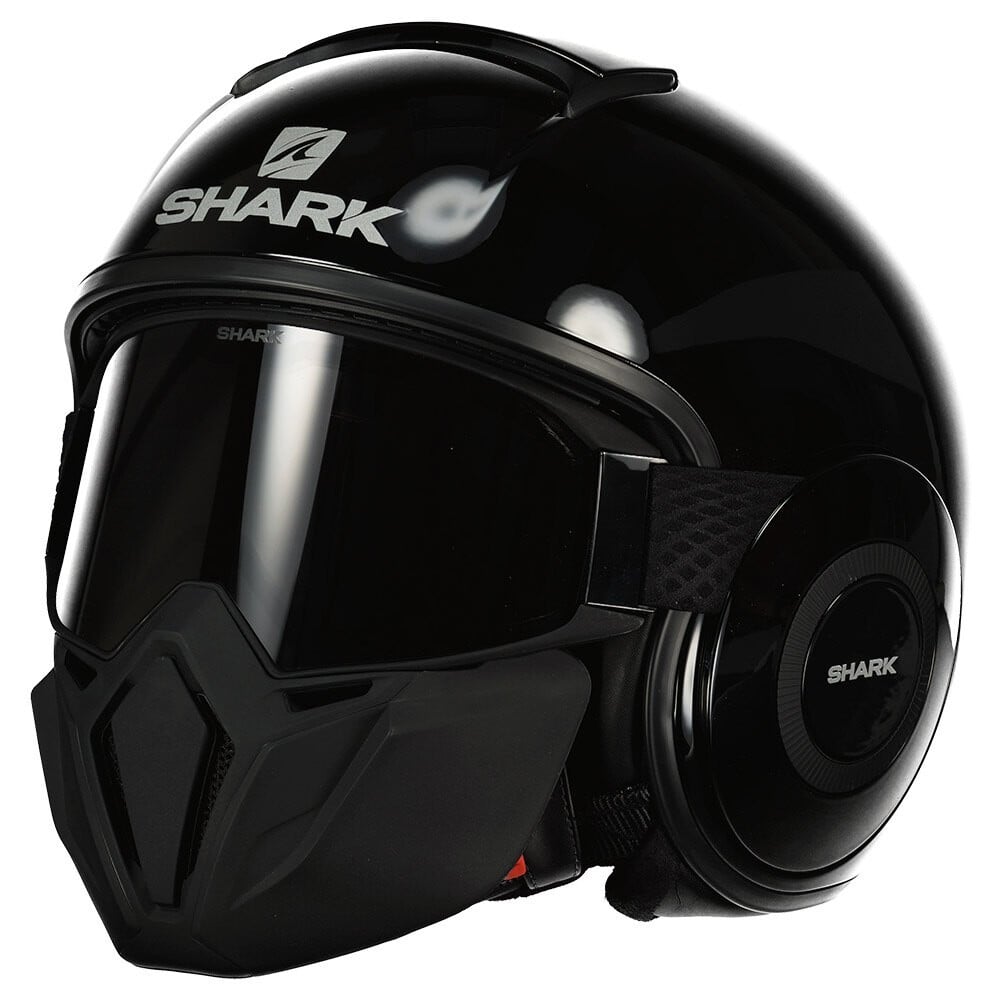 

Шлем Shark Street Drak Blank Convertible, черный