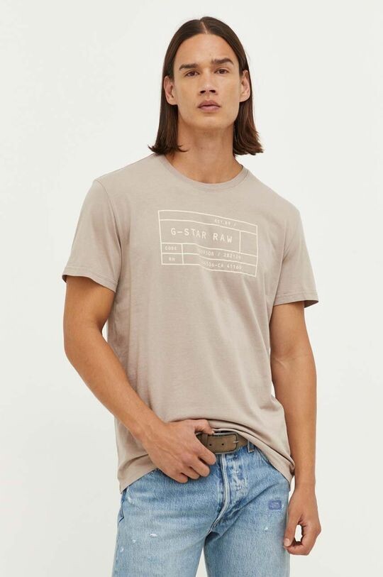 

Футболки из необработанного хлопка, 2 пары G-Star G-Star Raw, коричневый