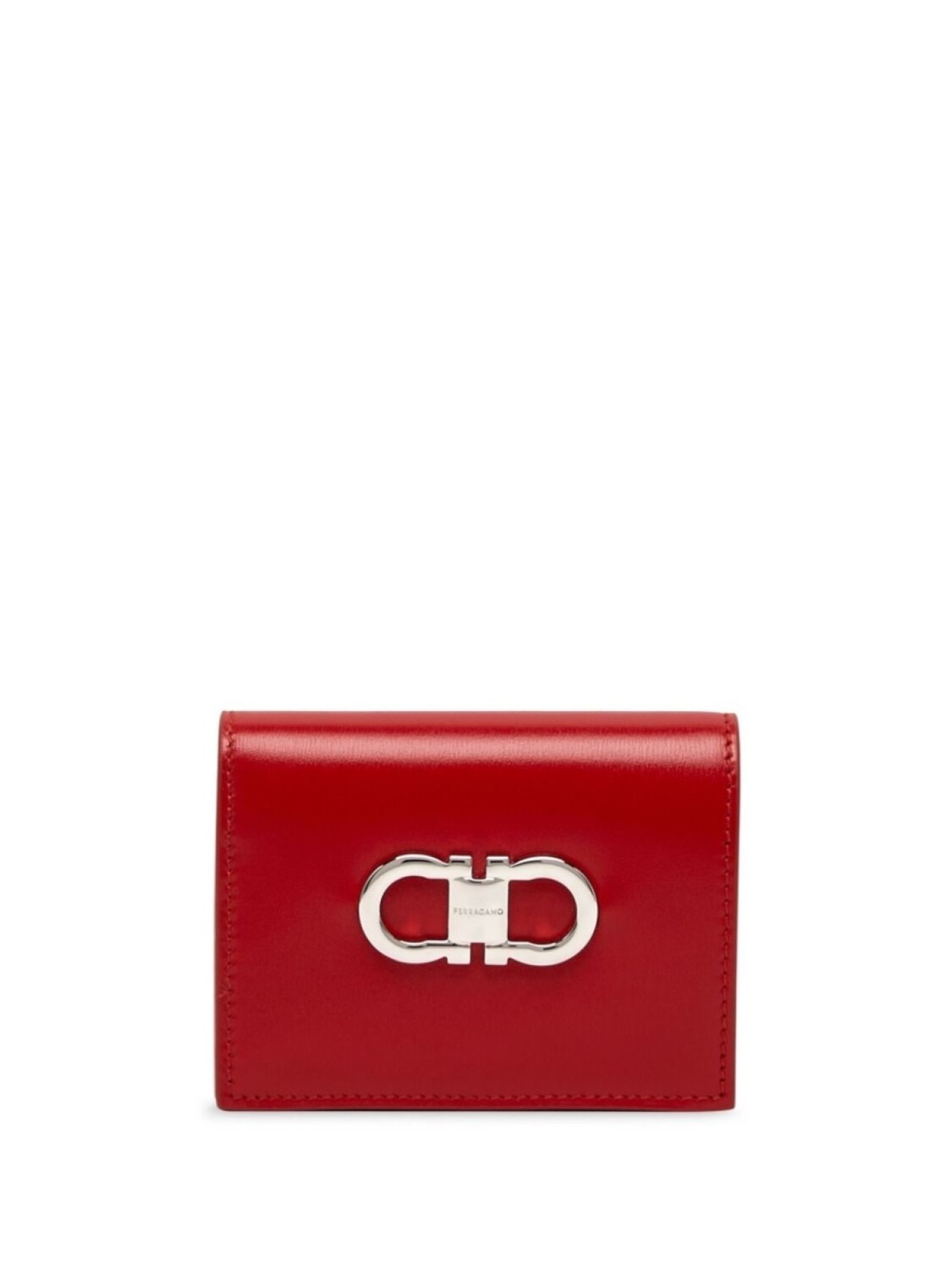 

Ferragamo кошелек с декором Gancini, красный
