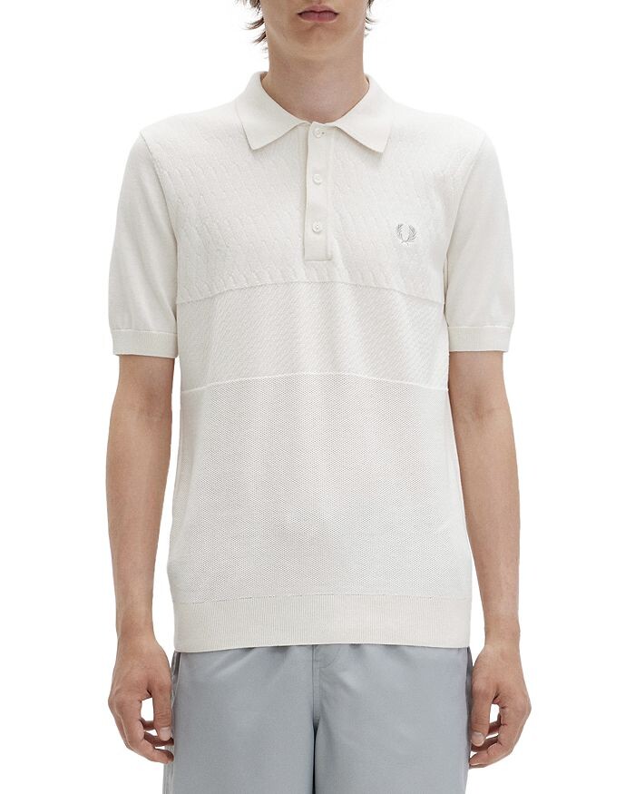 

Трикотажная рубашка-поло со вставками Fred Perry