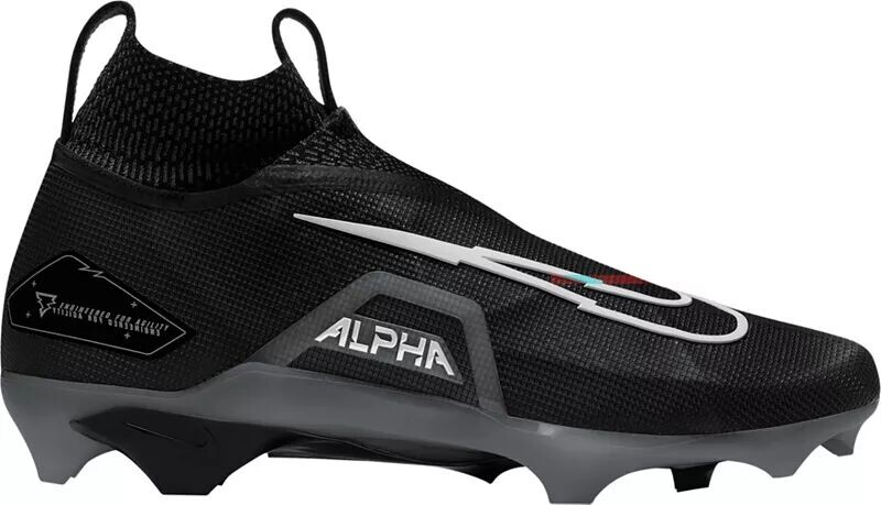 

Мужские футбольные бутсы Nike Alpha Menace Elite 3 Mid, черный/серый