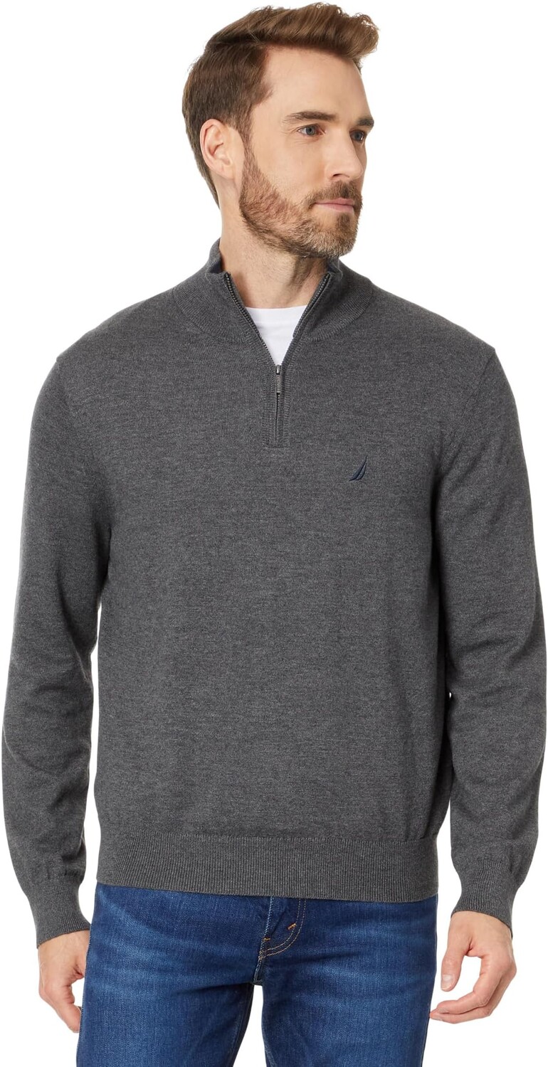 

Свитер Navtech на молнии 1/4 Nautica, цвет Charcoal Heather