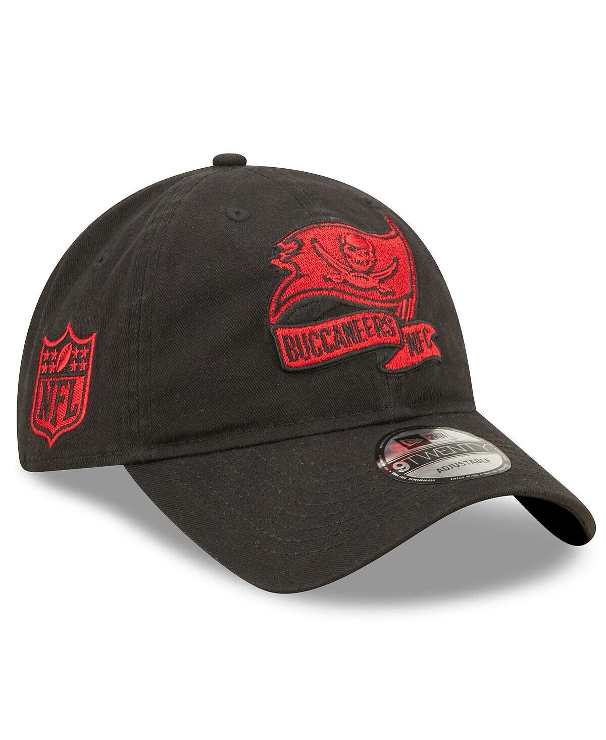 

Мужская черная бейсболка Tampa Bay Buccaneers 2022 с регулируемой боковой линией 9TWENTY New Era
