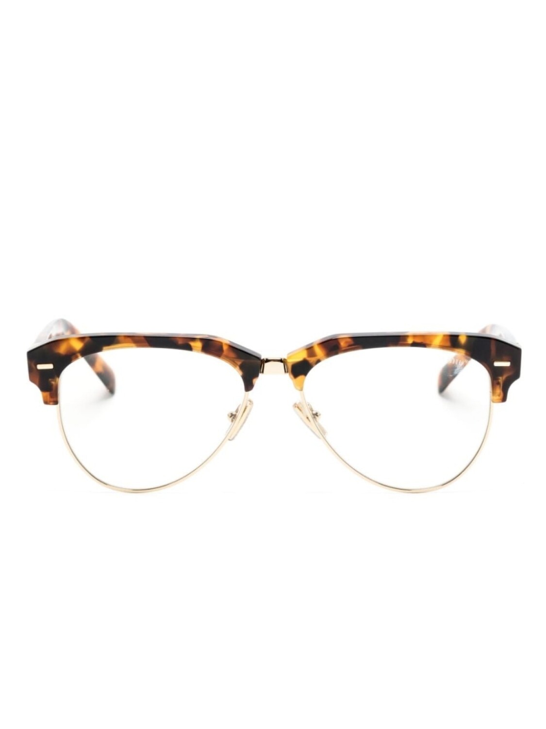 

Miu Miu Eyewear очки пилотной оправы SMU09Z, коричневый