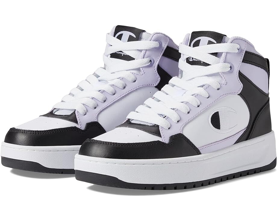 

Кроссовки Champion Drome Hi CB, цвет White/Lilac/Black