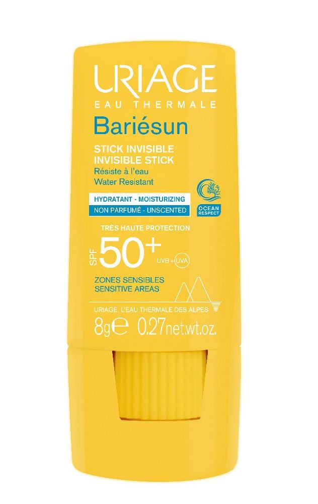 Uriage Bariesun SPF50+ защитная палочка с фильтром, 8 ml uriage bariesun spf50 защитный спрей для детей 200 ml