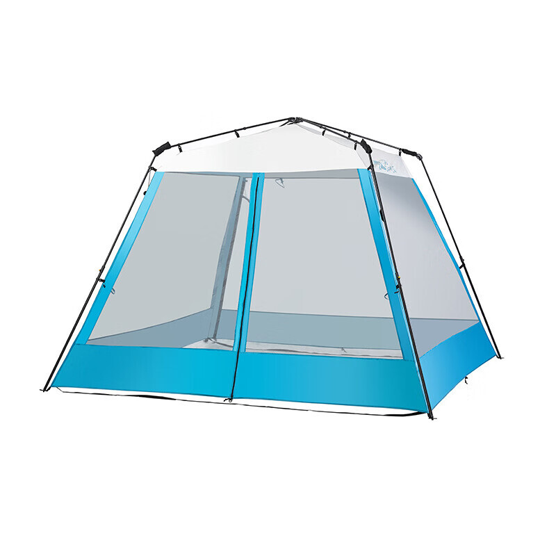 

Mobi Garden Outdoor складная палатка на 4-6 человек, полностью автоматическая защита от солнца, парковый павильон, навес для кемпинга, павильон 210, небесно-голубой