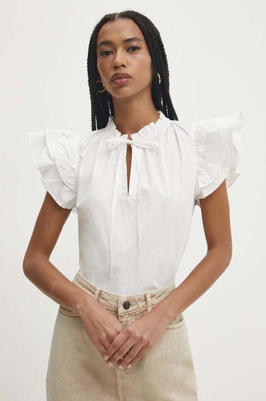 

Хлопковая блузка Answear Lab, белый