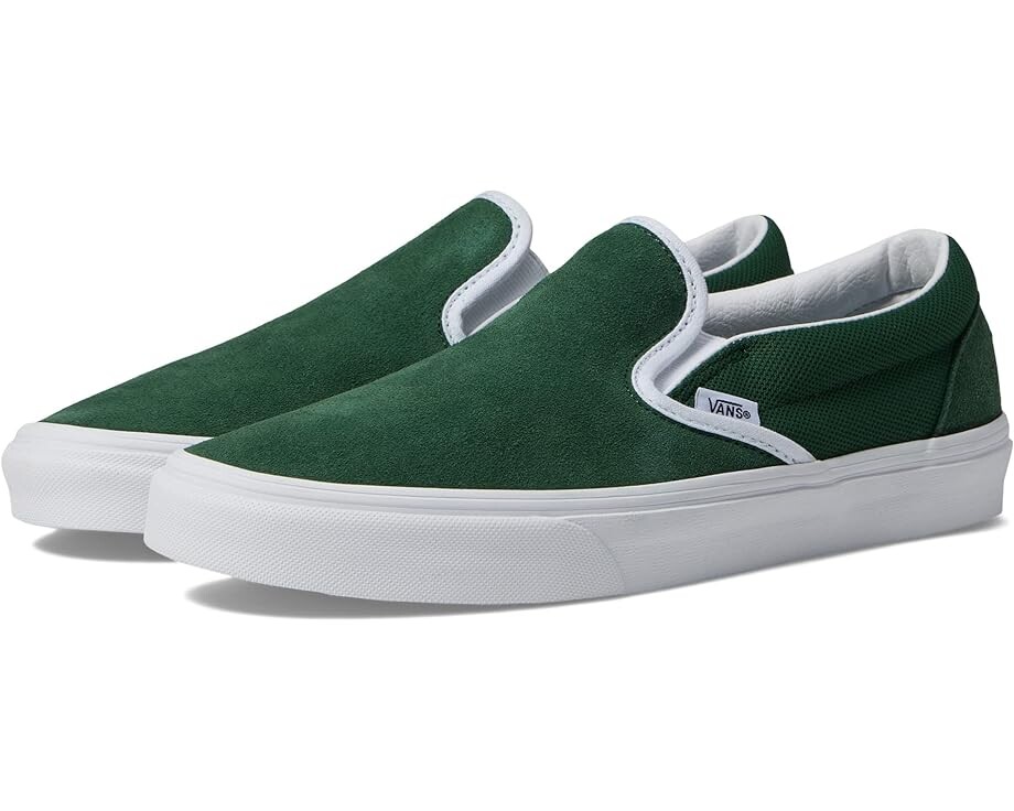 

Кроссовки Vans Classic Slip-On, цвет Vans Club Green/White