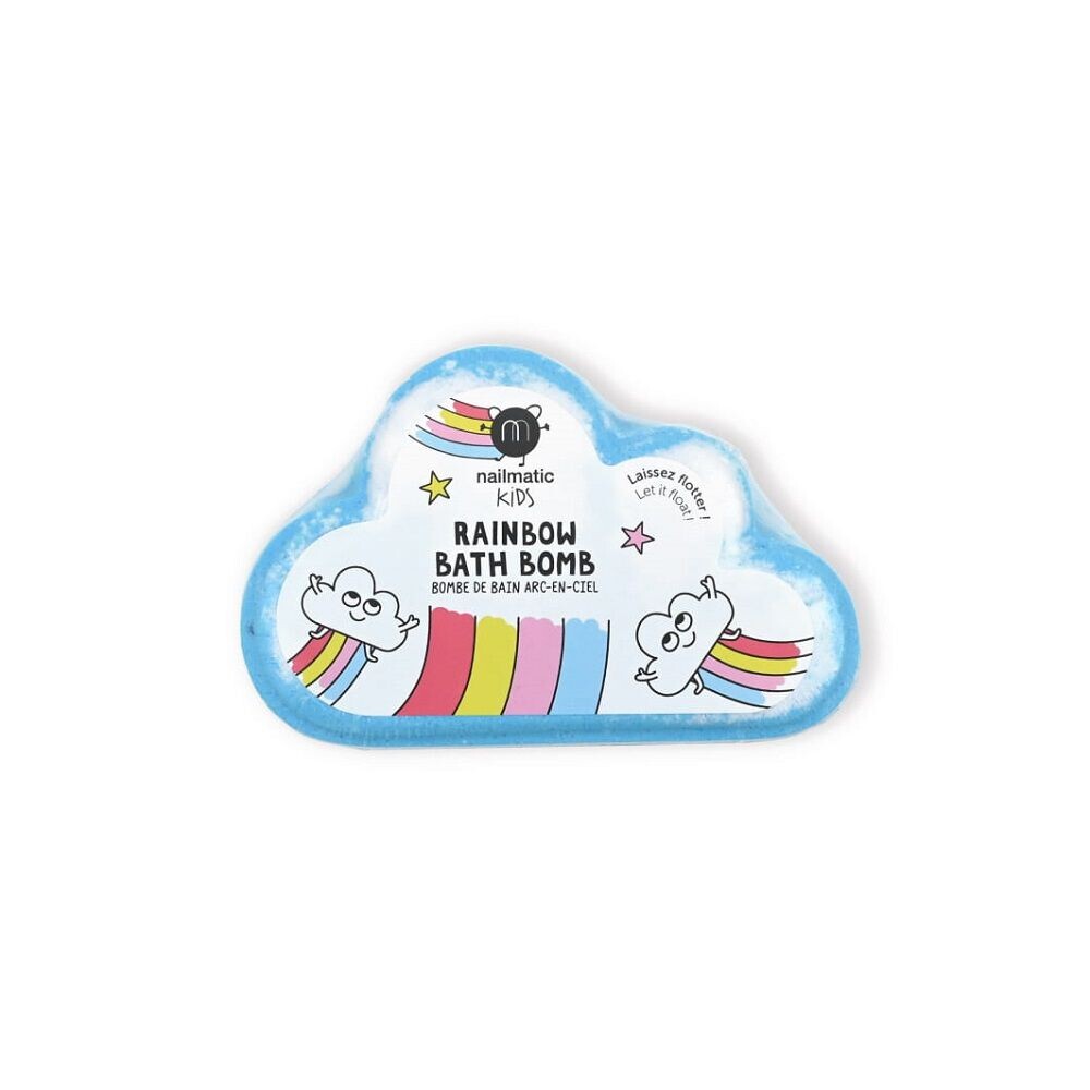 

Бомбочка для ванны «радуга» для детей Nailmatic Kids Rainbow Bath Bomb, 1 шт.
