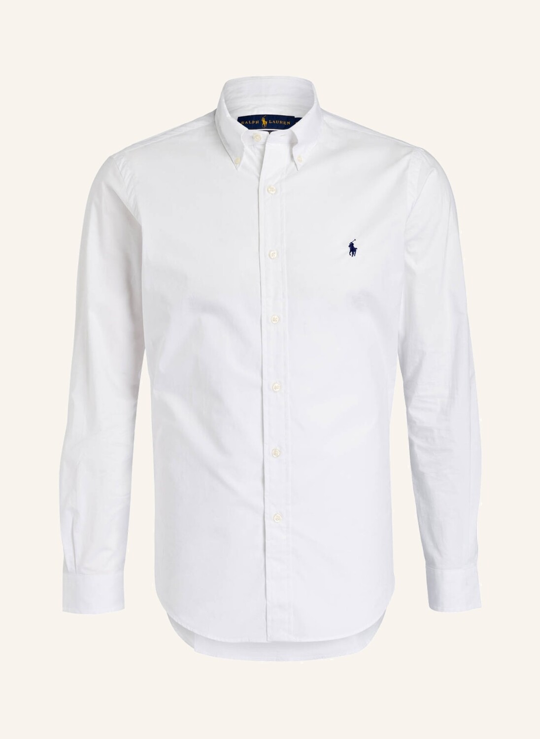 

Рубашка POLO RALPH LAUREN Slim Fit, белый