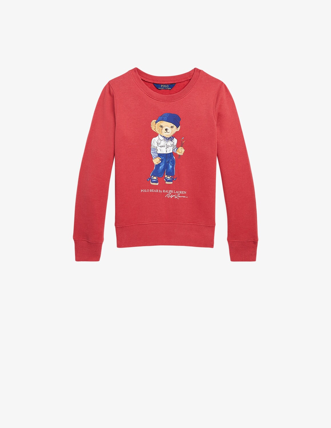 

Хлопковая толстовка Ralph Lauren, красный