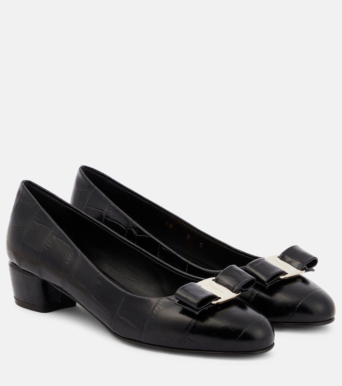 

Лакированные туфли Vara Ferragamo, черный