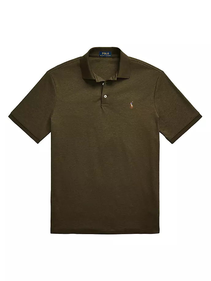 

рубашка-поло с логотипом Polo Ralph Lauren, цвет wilson olive