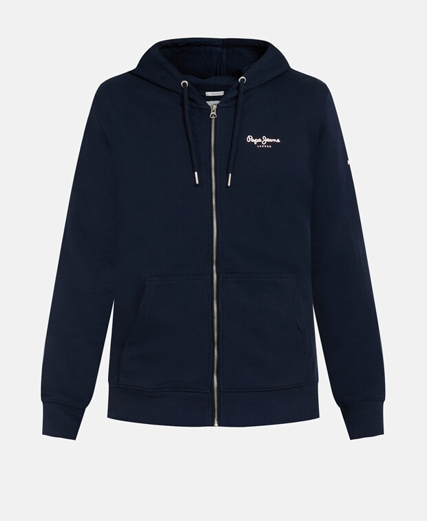 

Толстовка с капюшоном Pepe Jeans, цвет Slate Blue