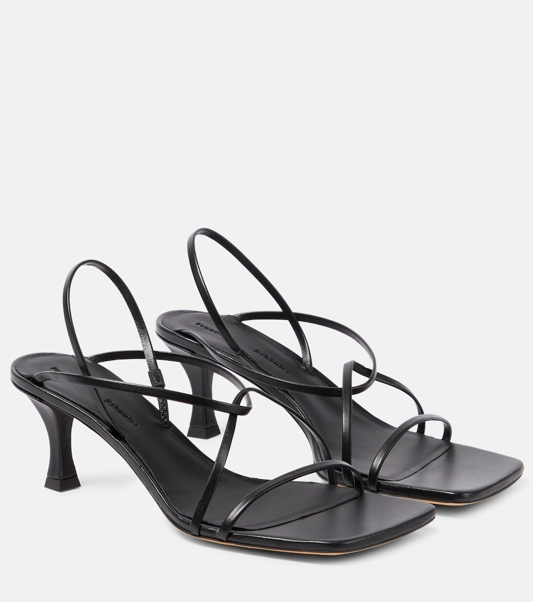 

Кожаные сандалии square 60 Proenza Schouler, черный