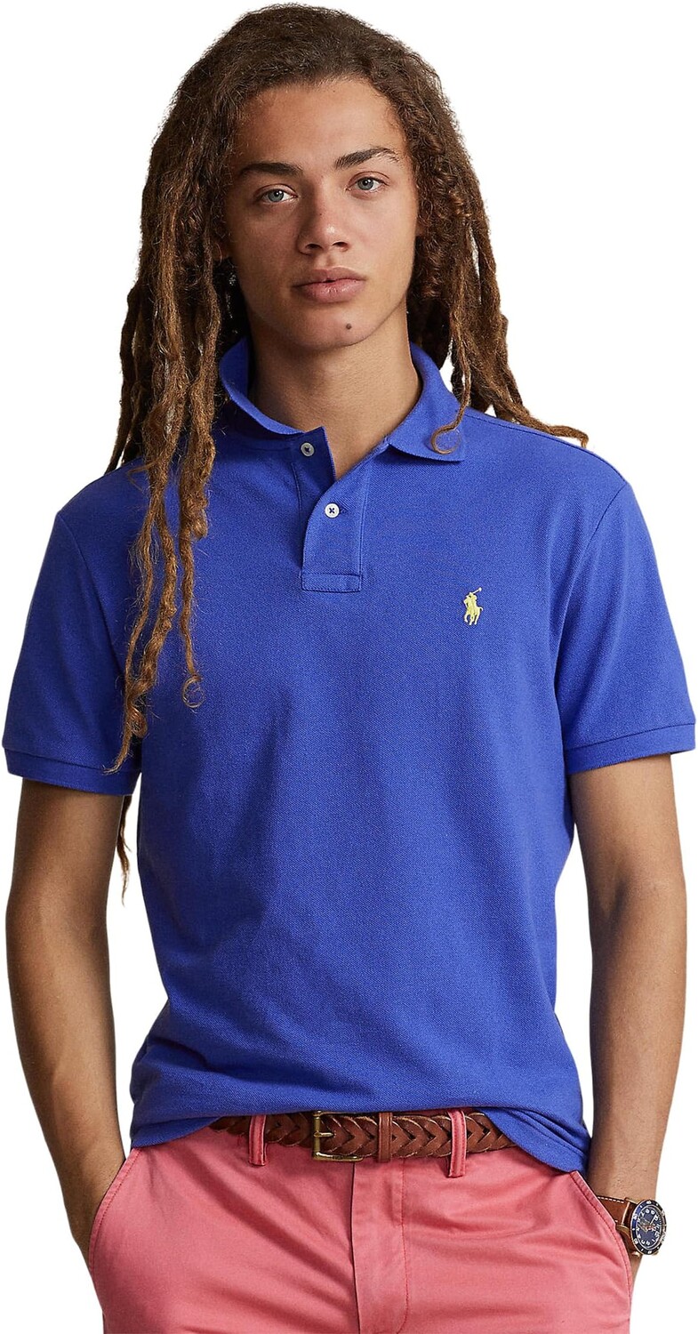 

Рубашка-поло Classic Fit Mesh Polo Shirt Polo Ralph Lauren, цвет Liberty