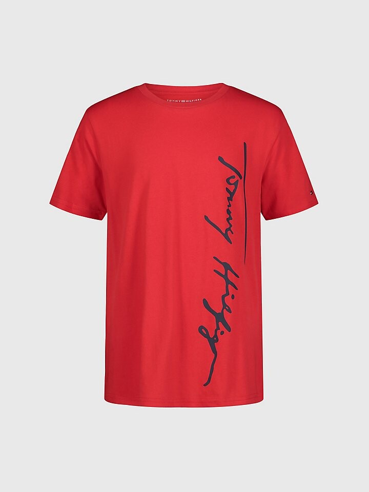 

Фирменная футболка для маленьких детей Tommy Hilfiger