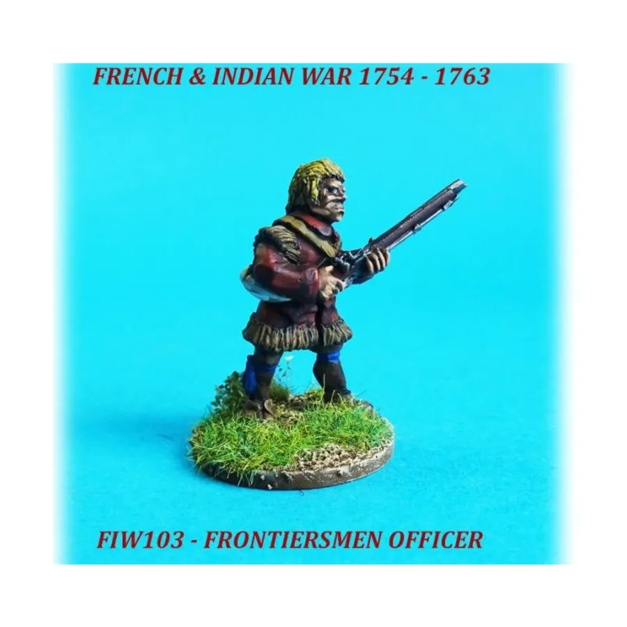 

Офицер-пограничник, French & Indian War 1754-1763 (28mm)