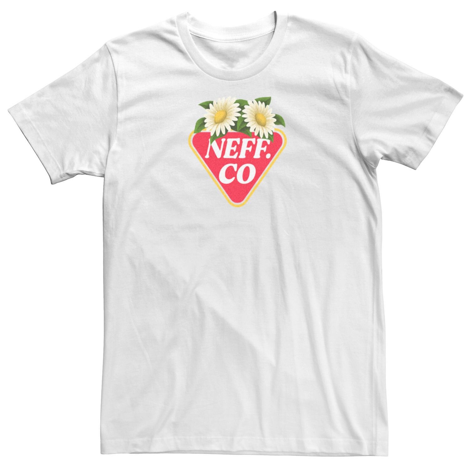 

Мужская футболка с рисунком Neff Co. и карманным цветочным значком Licensed Character