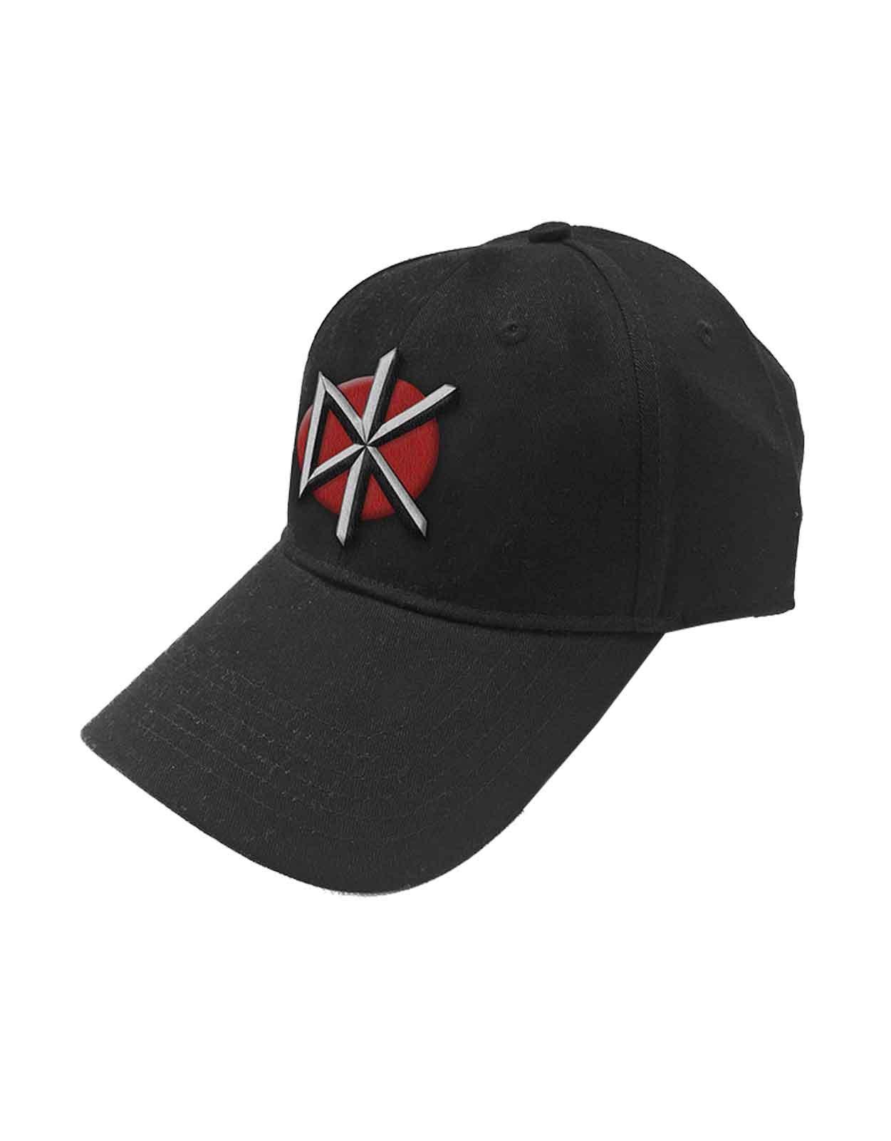 Бейсбольная кепка с ремешком на спине и логотипом Icon Band Dead Kennedys, черный бейсбольная кепка snapback с логотипом q band queen черный
