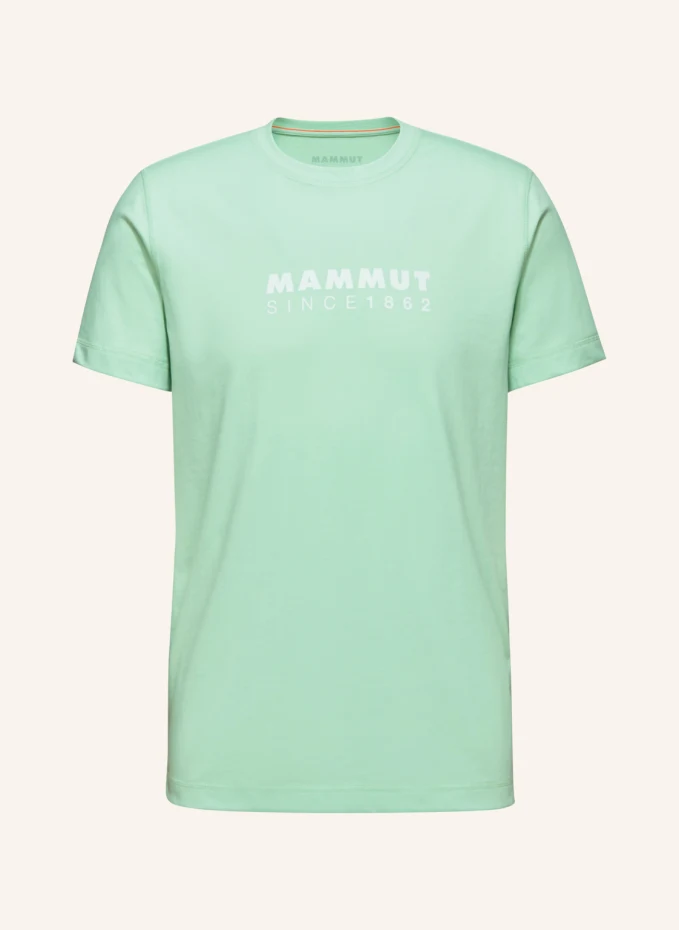 Mammut мужская футболка с логотипом mammut core Mammut, зеленый