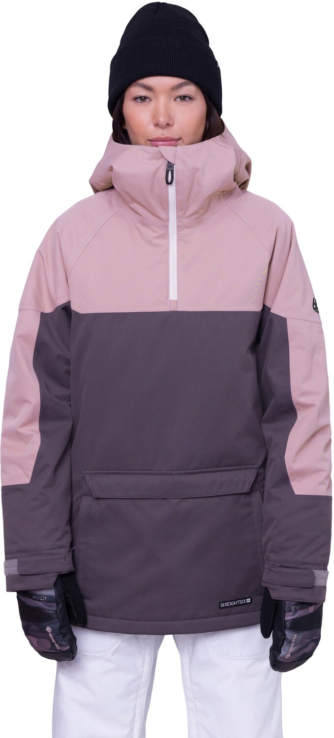

Утепленный анорак Upton — женский 686, серый