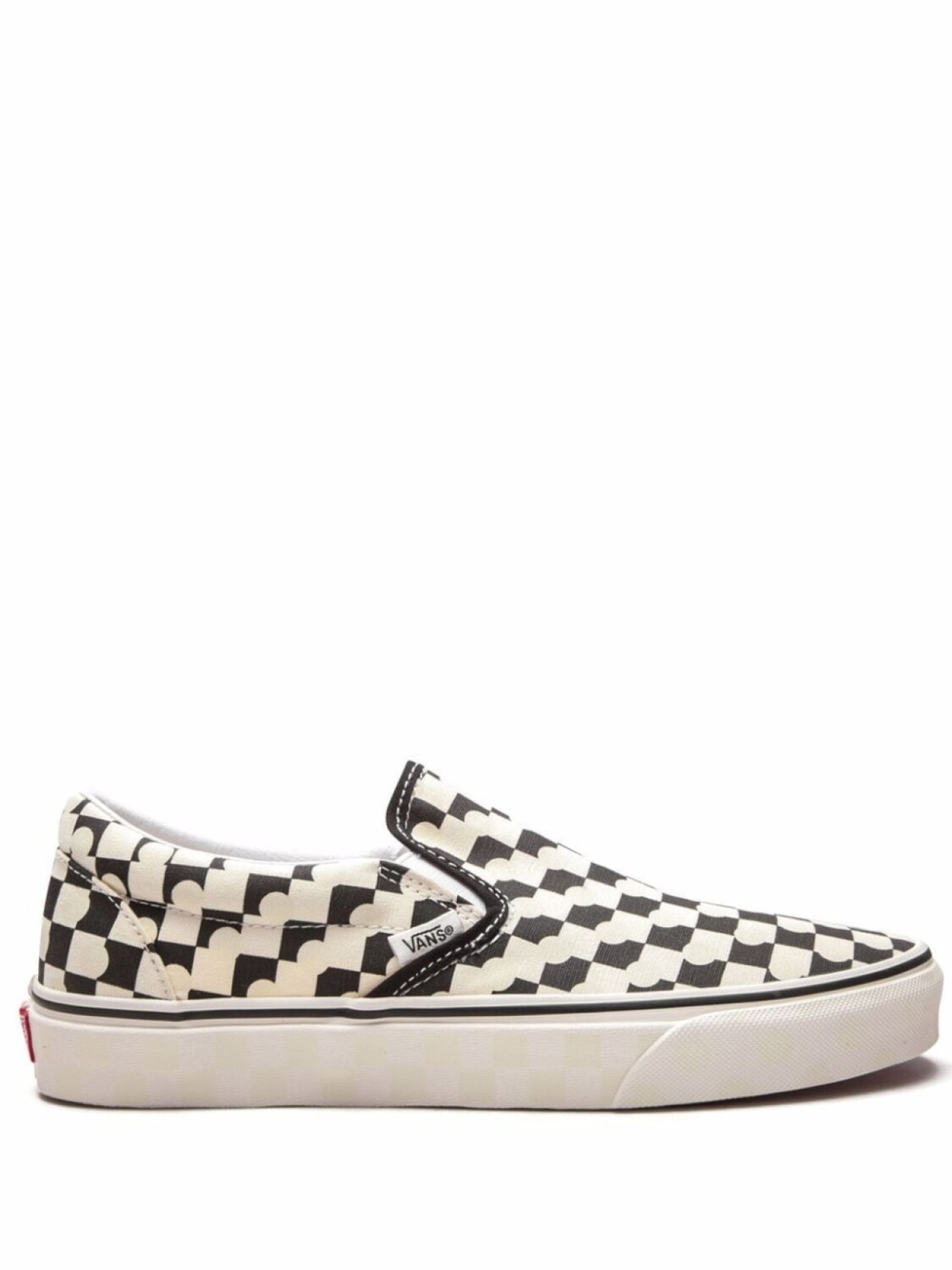 

Vans клетчатые слипоны, белый