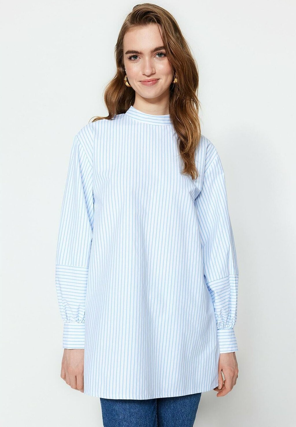 

Туника Trendyol Modest, синий