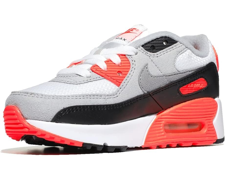 

Кроссовки Nike Air Max 90, цвет White/Black/Radiant Red