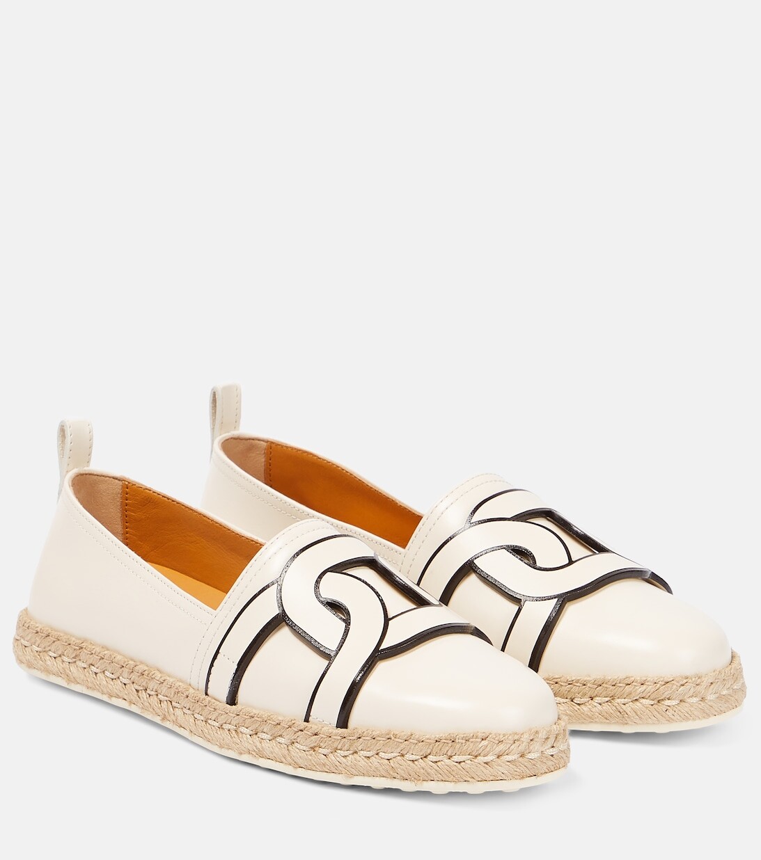 

Кожаные эспадрильи Kate Tod's, белый