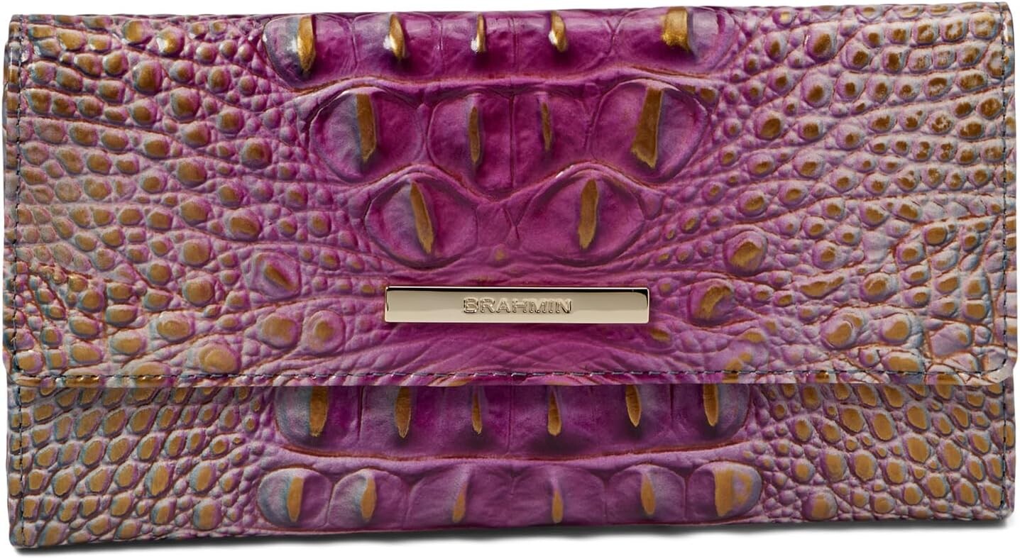 

Кошелек Cordelia с эффектом омбре Melbourne Brahmin, цвет Violet Quartz