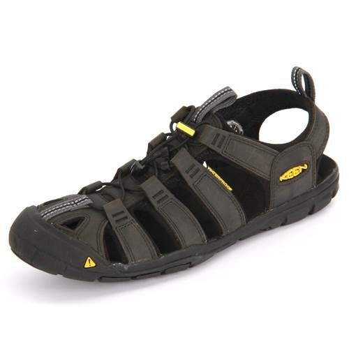 

Сандалии Keen Clearwater Cnx Leather Magnet Black Trekking, черный
