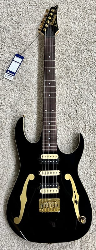 Электрогитара Ibanez Paul Gilbert Signature Model PGM50BK Electric Guitar, Black Finish w/Bag duncan paul stanley kubrick
