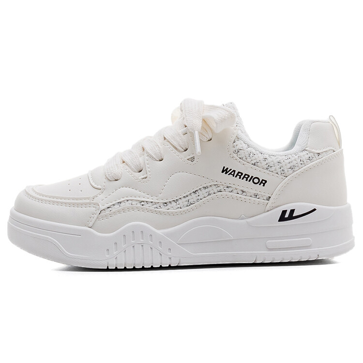 

Кроссовки WARRIOR Skateboarding Shoes Women's Low-top White/Beige, бежевый