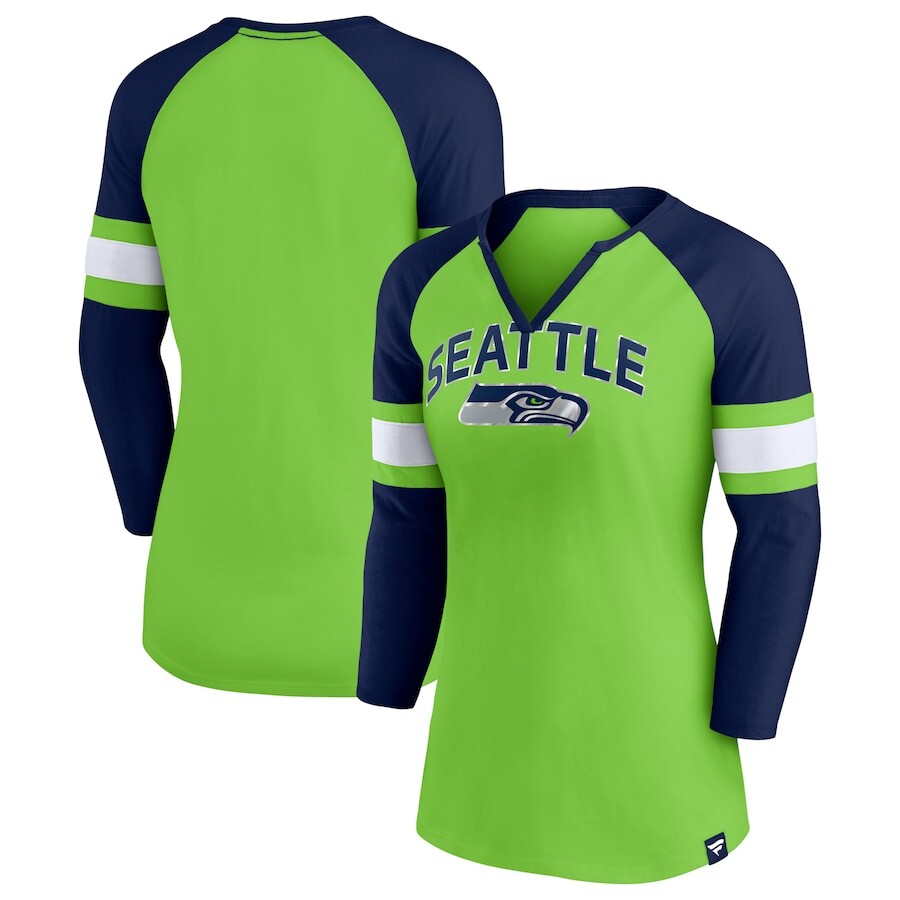 

Футболка с длинным рукавом Fanatics Branded Seattle Seahawks, нави