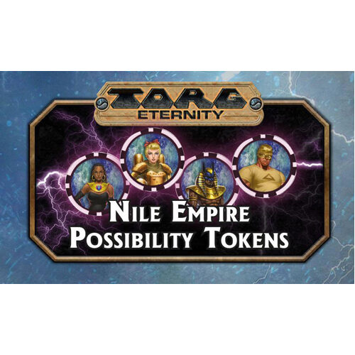 игровой коврик torg eternity nile empire map pack 2 Игровые кубики Torg Eternity: Nile Empire Possibility Tokens Ulisses Spiele