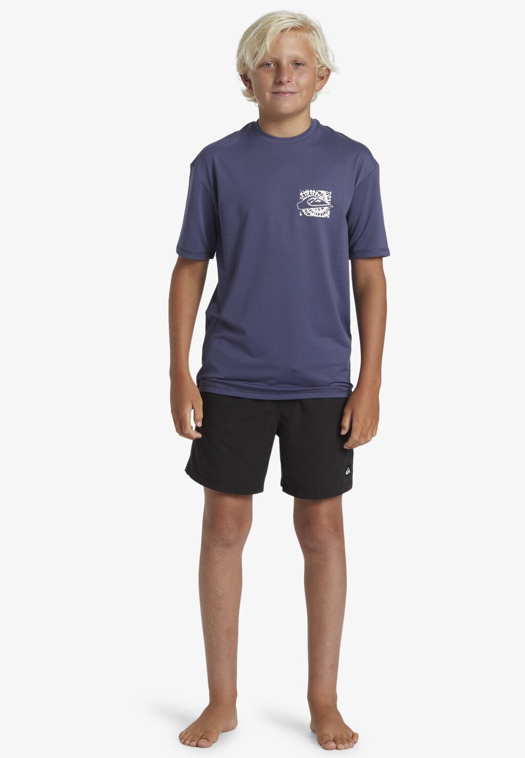 

Рубашка для серфинга Quiksilver, цвет dark blue