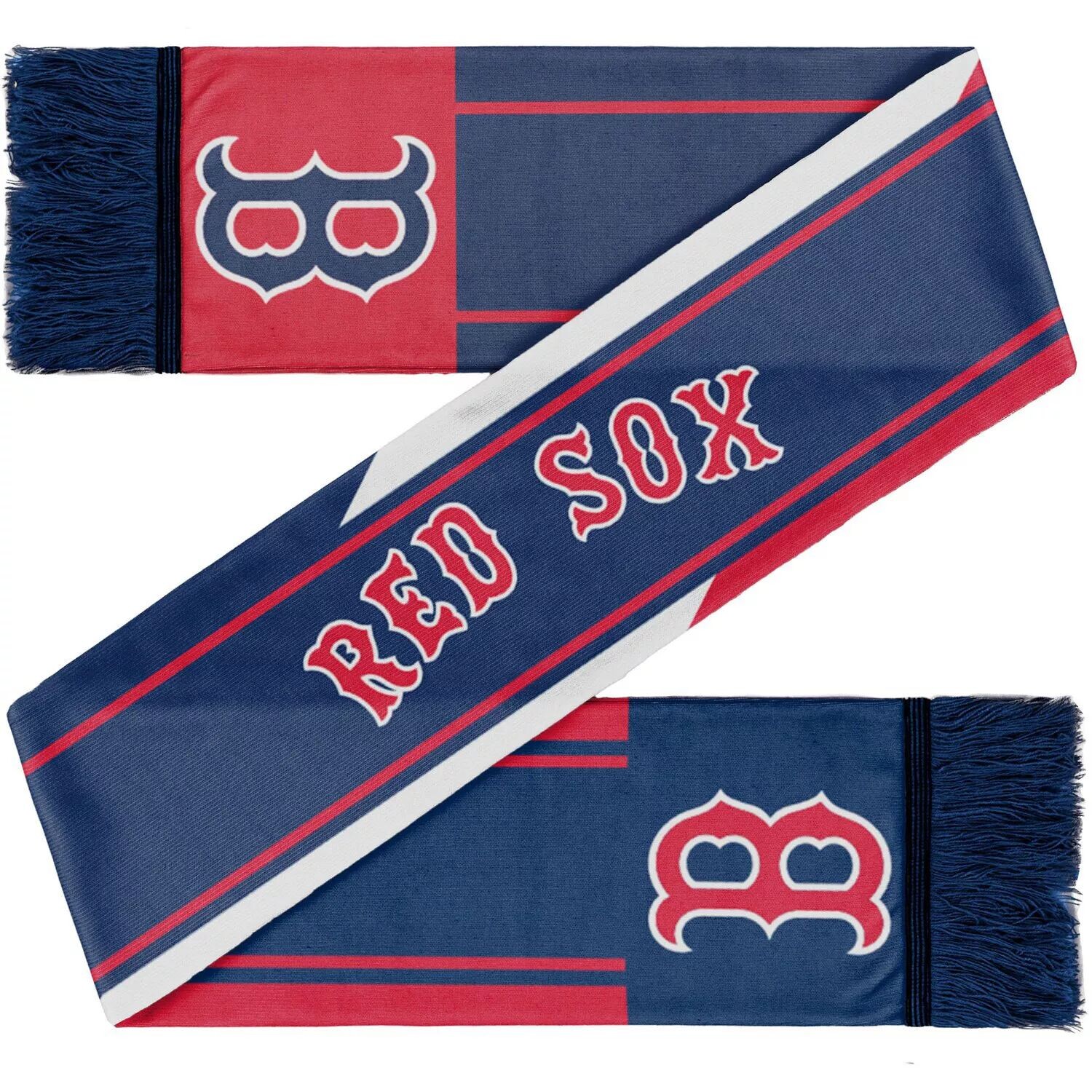

Шарф с надписью FOCO Boston Red Sox Color Wave