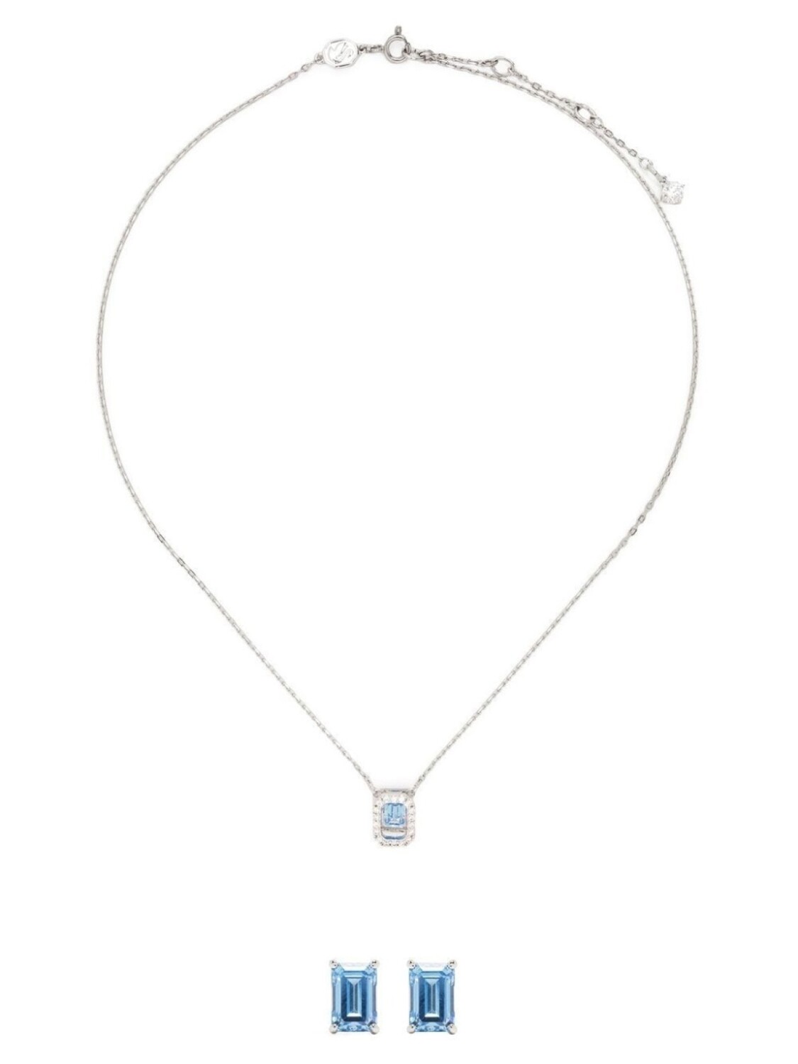 

Колье Millenia с подвеской и кристаллами Swarovski, серебряный