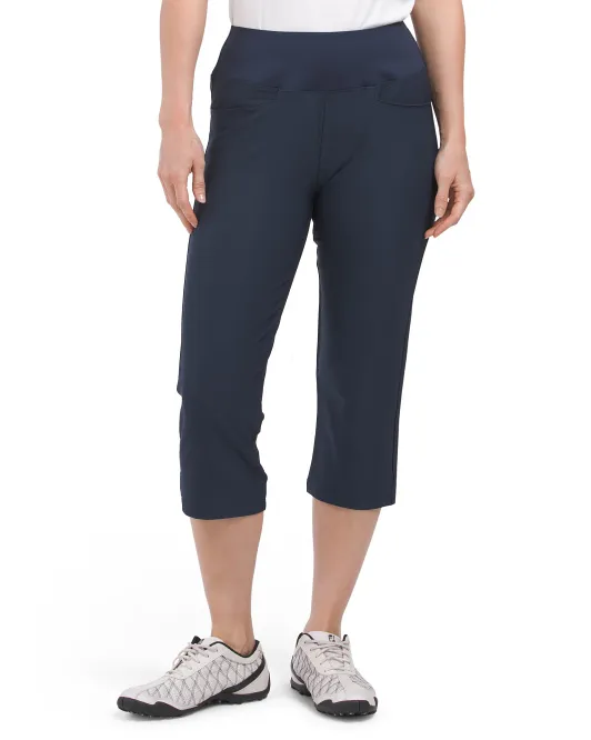 

Брюки-капри Pwrshape Puma Golf, темно-синий