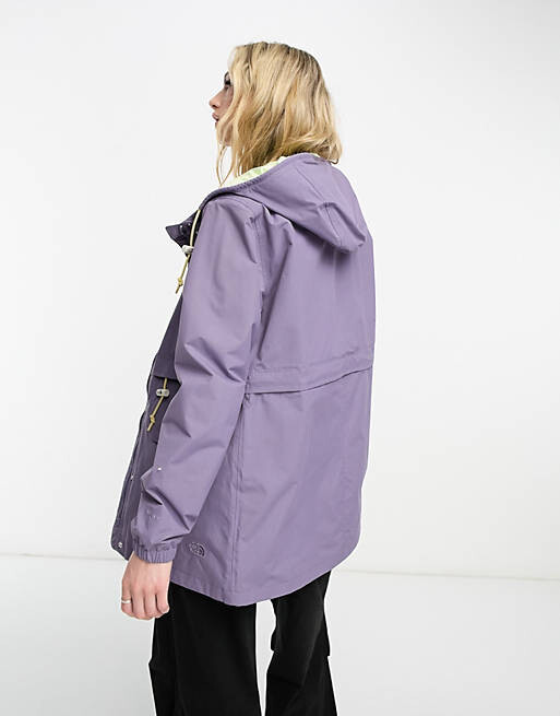 

Фиолетовый водонепроницаемый дождевик The North Face Heritage M66 Utility