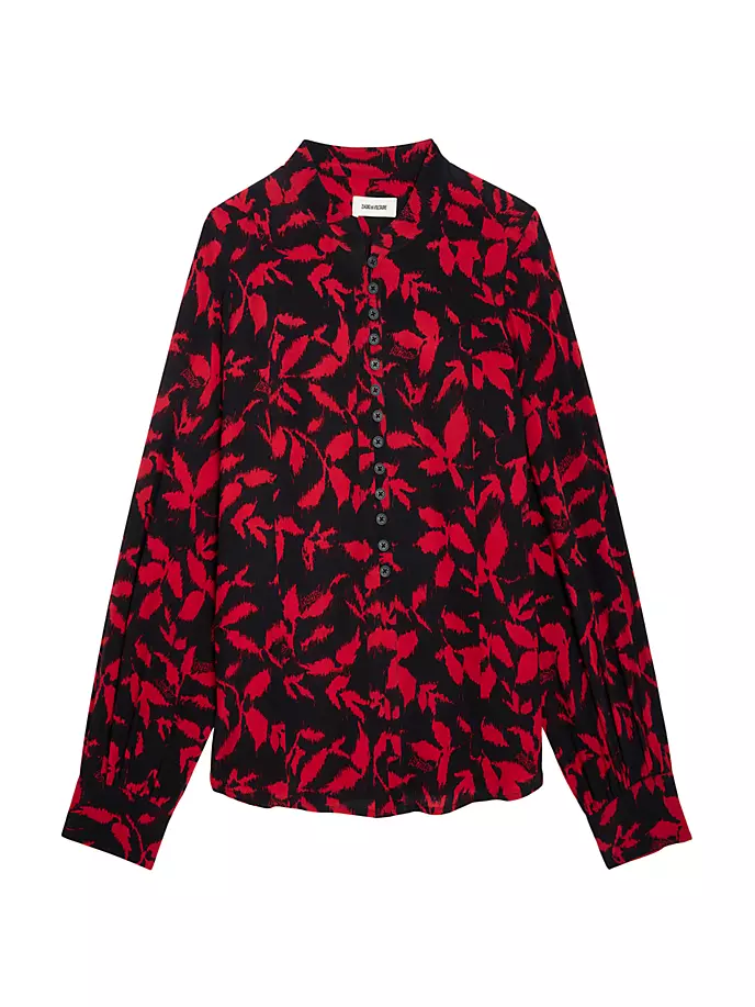 

Блузка из крепа Twina Zadig & Voltaire, цвет noir