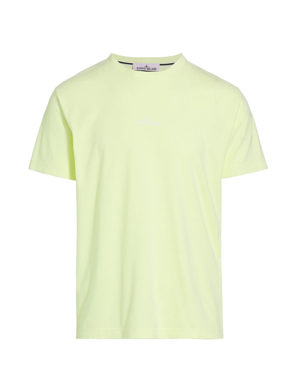 

Хлопковая футболка с рисунком Stone Island, зеленый